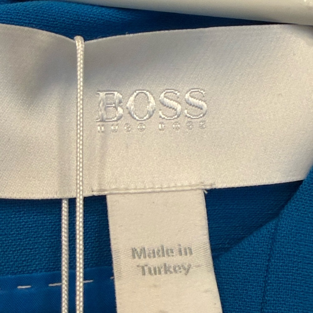 Hugo Boss Delura Blue Power Dress Workwear size US4 - Picture 6 of 10